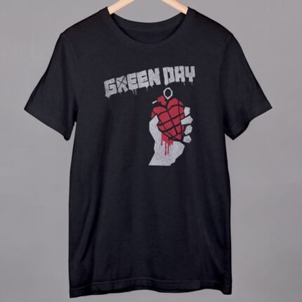 GREEN DAY - Remera 100% algodón premium- Cód. GDF005
